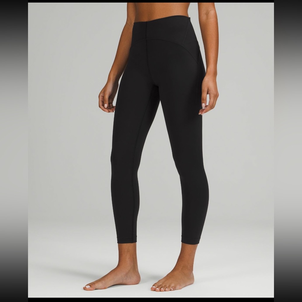 Lululemon Instill 25” black leggings (like  new)